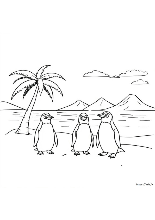 Madagaskar Pinguine Ausmalbilder
