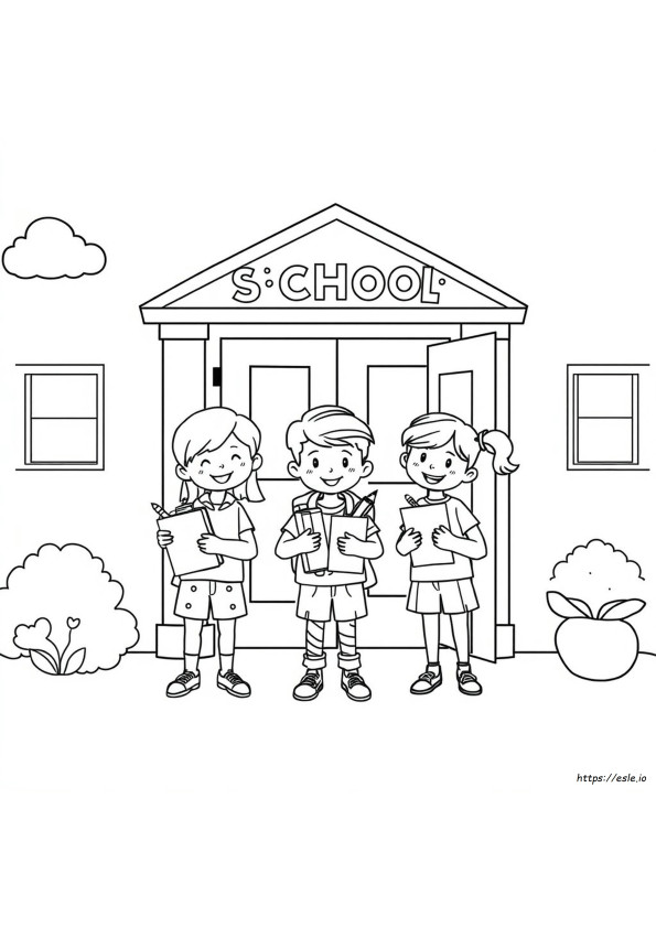 Coloriages Pour La Rentrée Scolaire