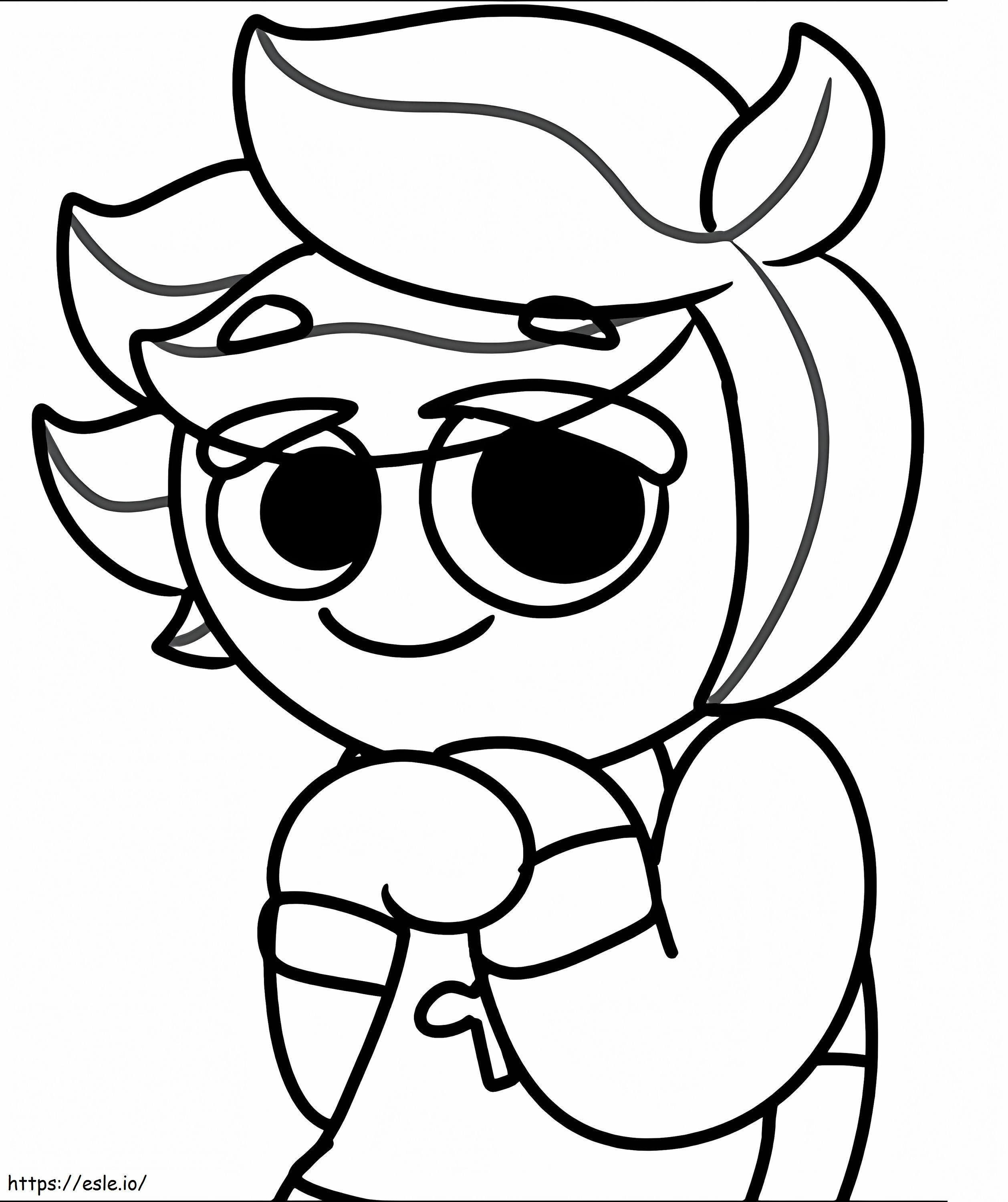 Herb Cookie Run coloring page