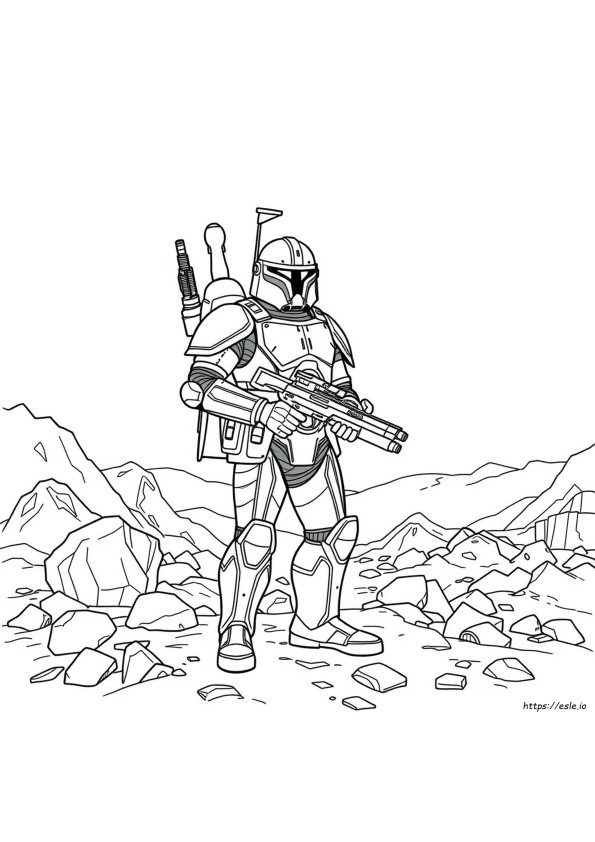 Commander Gree Coloring Pages