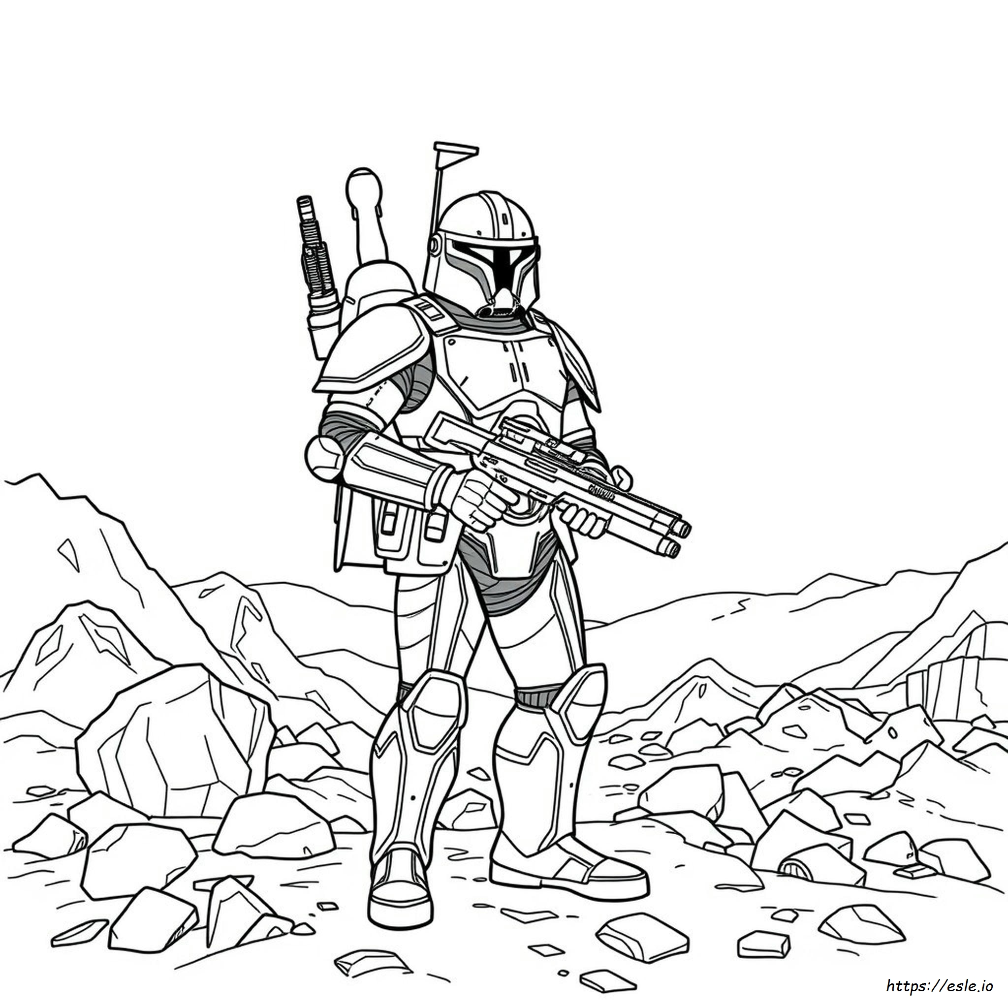 Commander Gree Coloring Pages