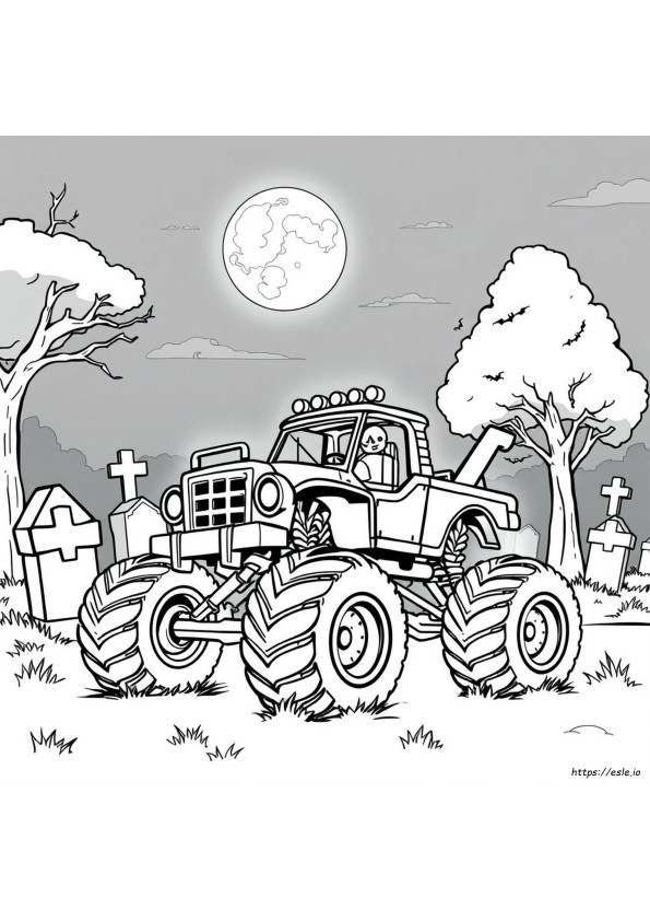 Disegni Di Grave Digger Da Colorare E Stampare