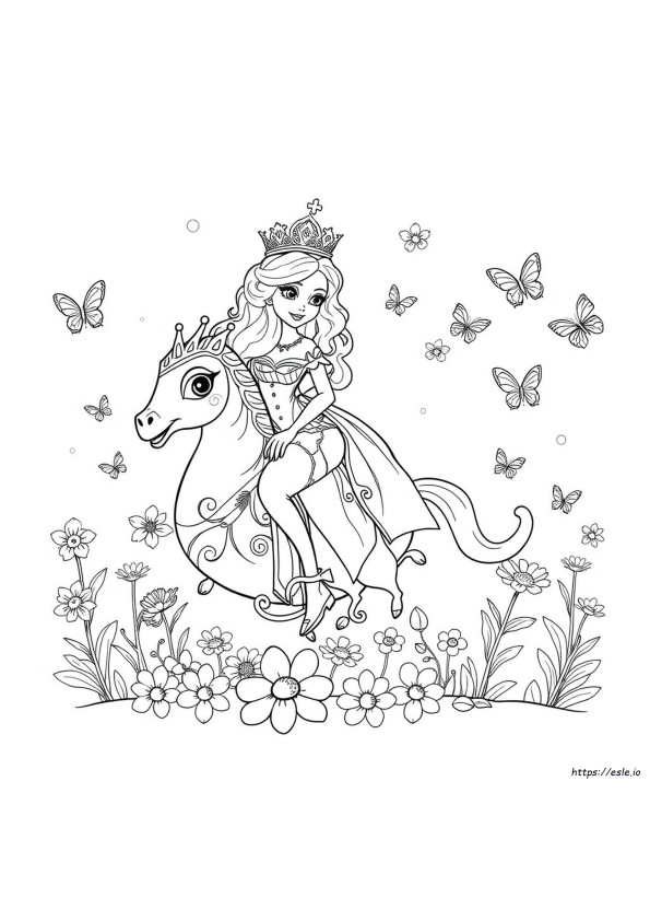 Queen Barb Coloring Pages