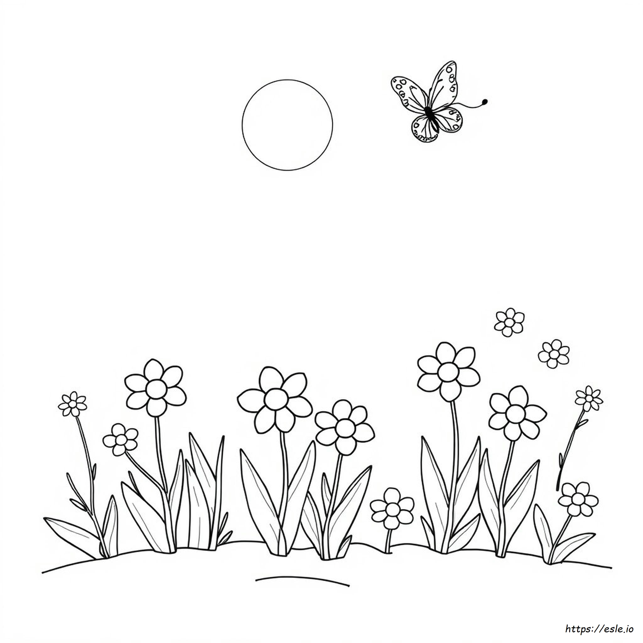Frühling Ausmalbilder Jahreszeit