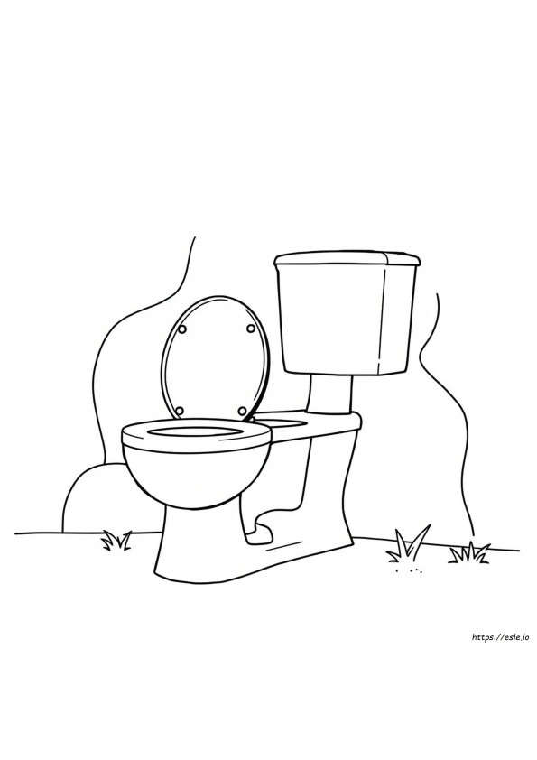 Toilet Coloring Page Titan Speakerman Kolorowanka