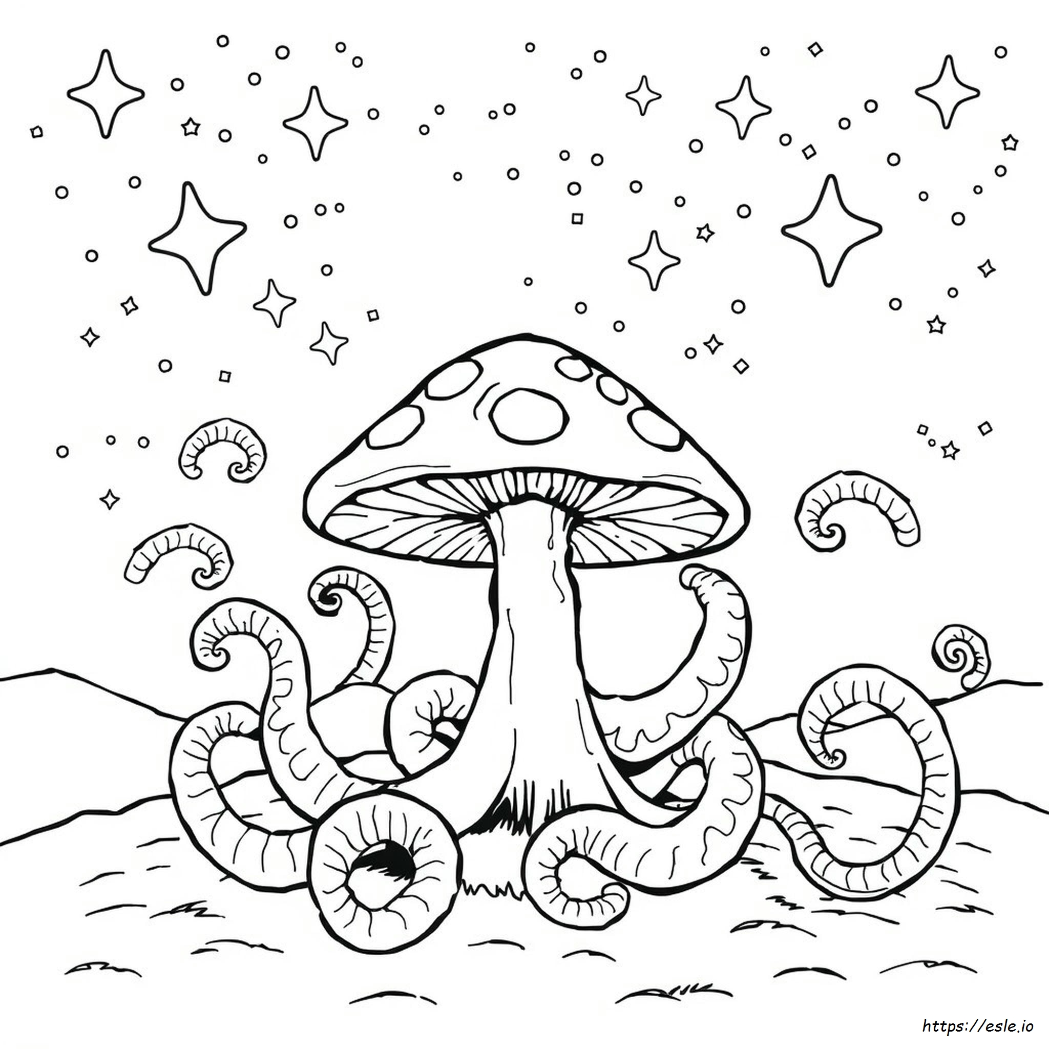 Disegni Trippy 420 Da Colorare