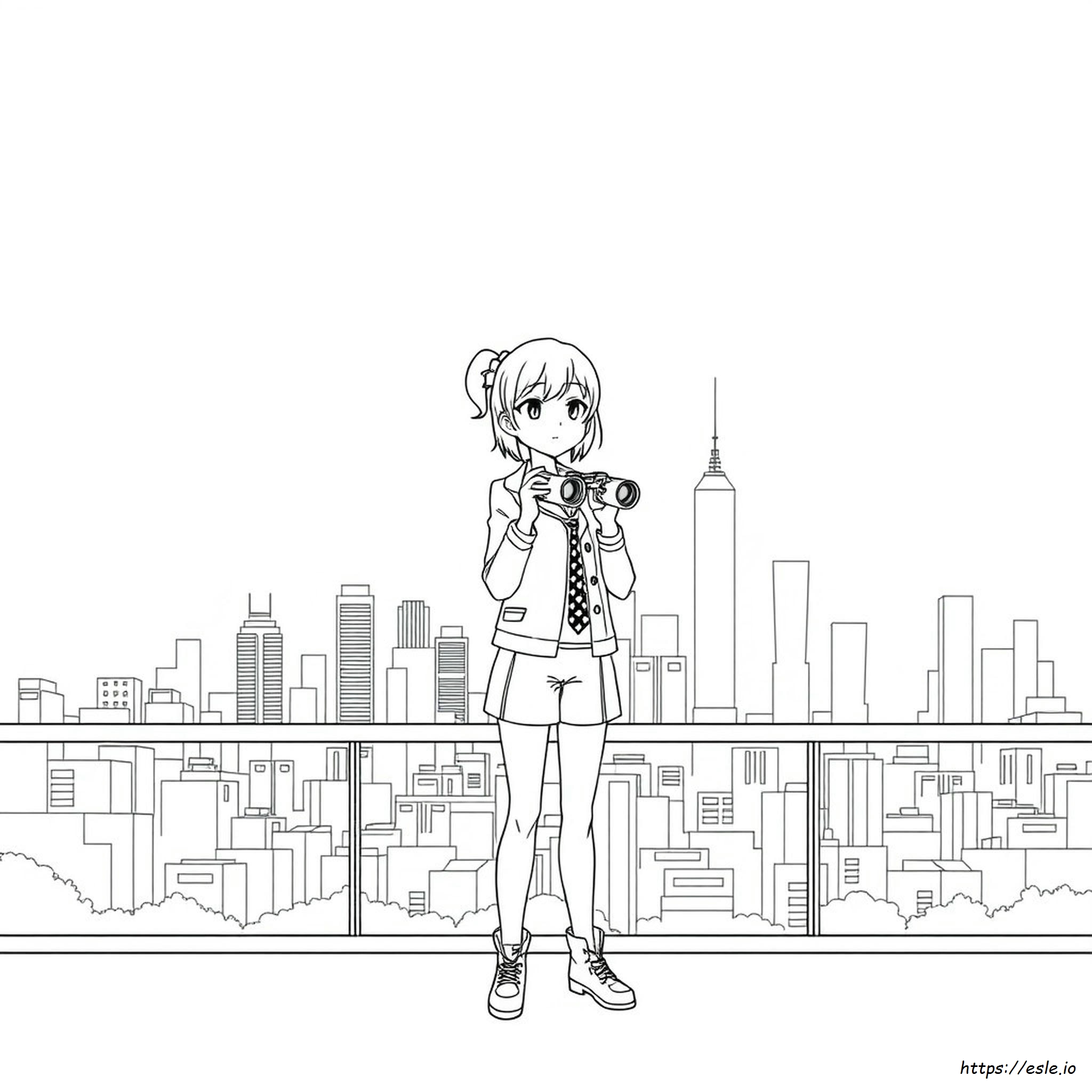 Coloriage Anya Forger Spy Family Anime