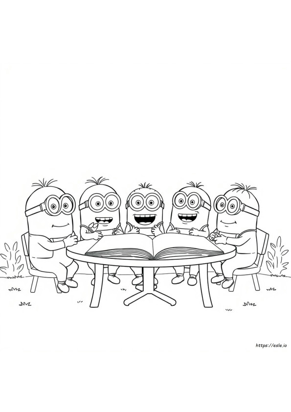 Coloriage Minions