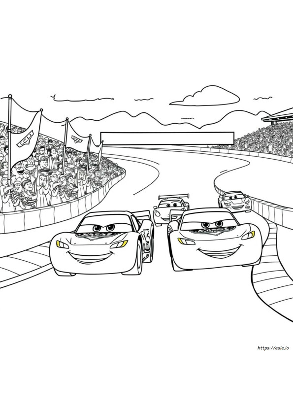 Disney Cars Coloring Pages To Print