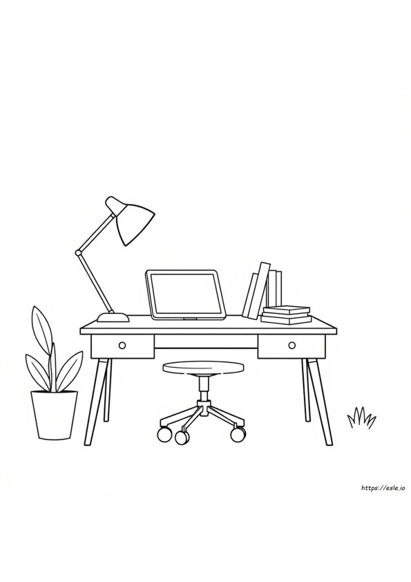 Tablet Colouring Pages