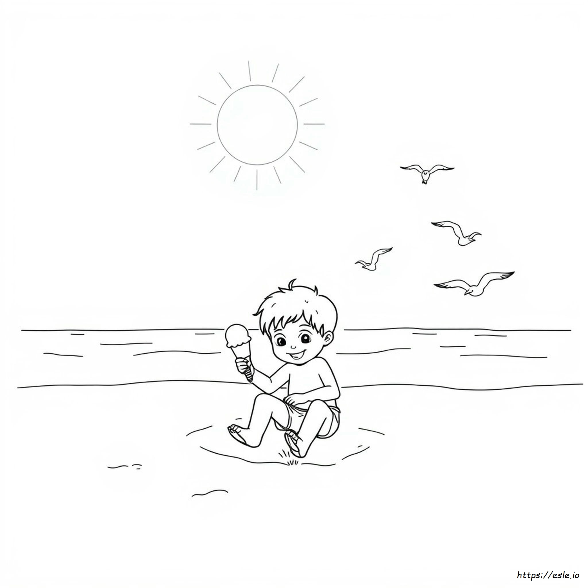 Disegni Estivi Da Colorare Gratuiti