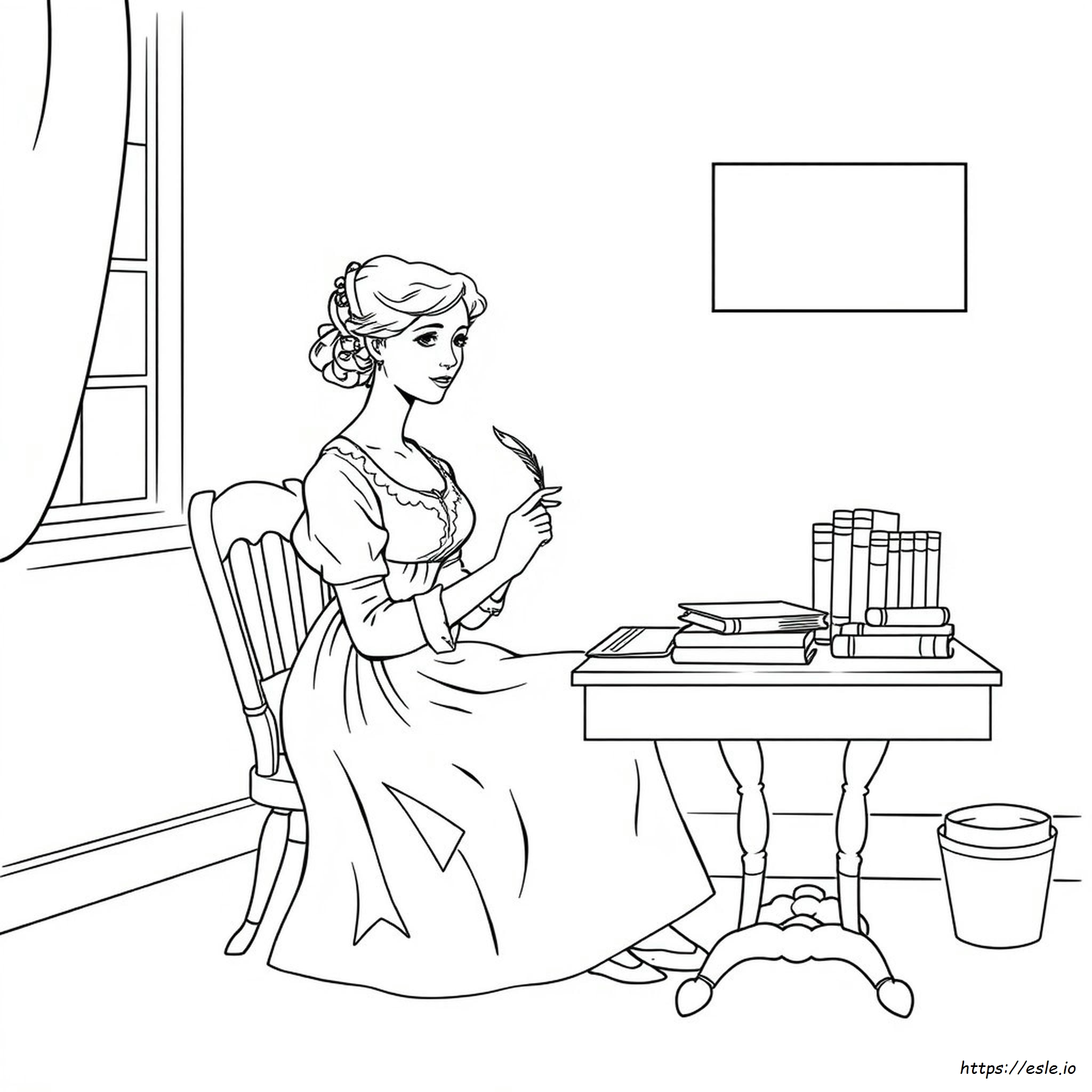 Jane Austen Malbuch