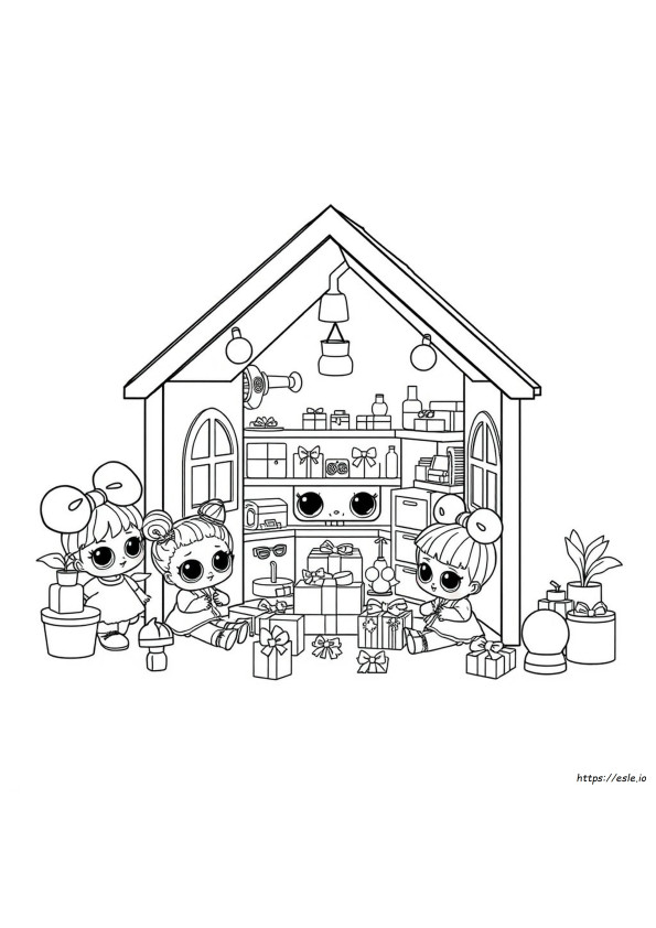 Lol Surprise Dolls Disegni Da Colorare