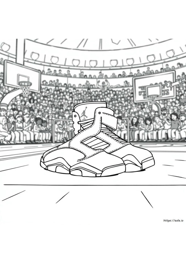 Coloriages Jordan 6