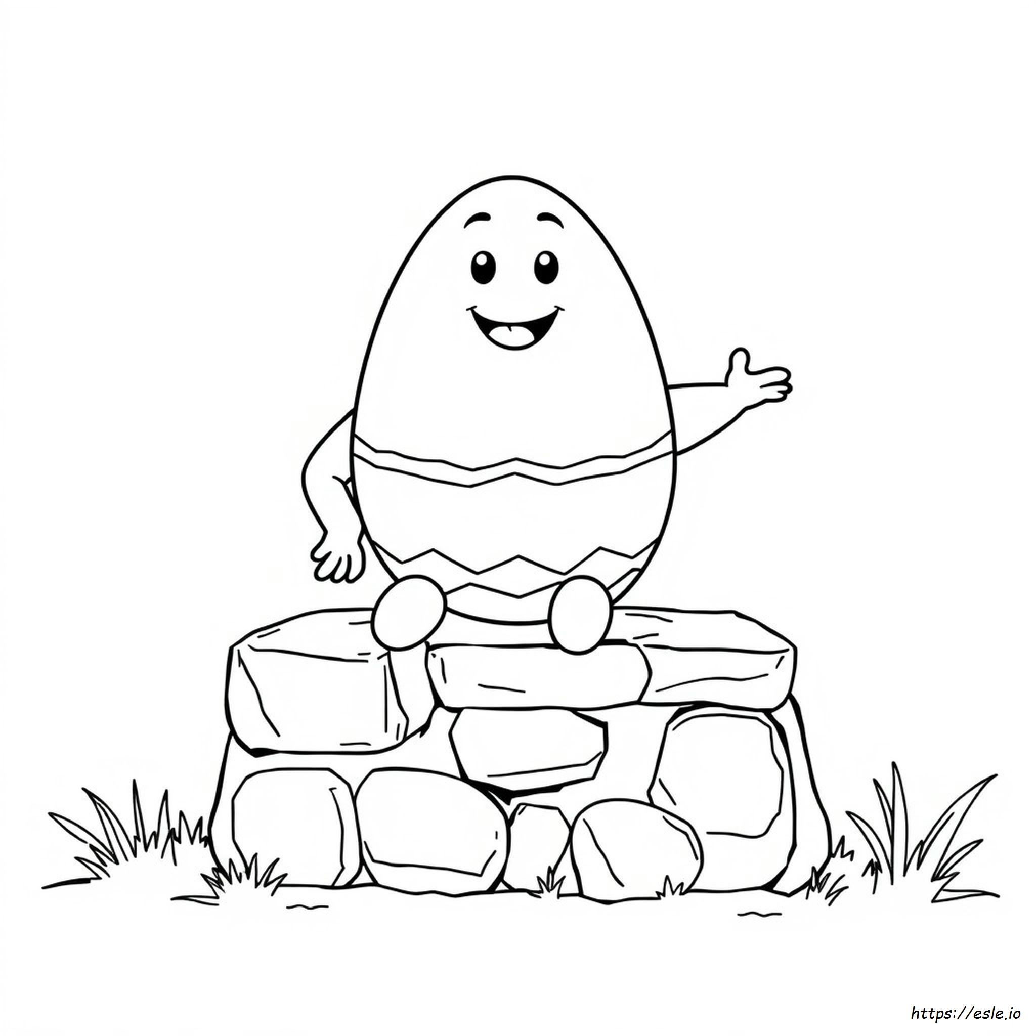 Humpty Dumpty Ausmalbilder