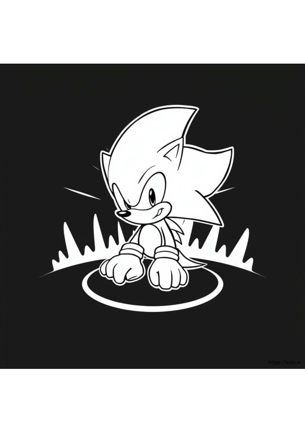 Kara Sonic Boyama