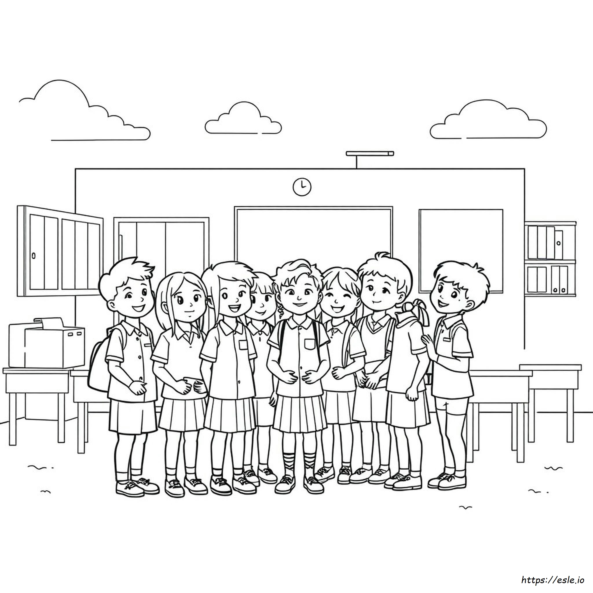 Mha Coloring Pages Class 1A