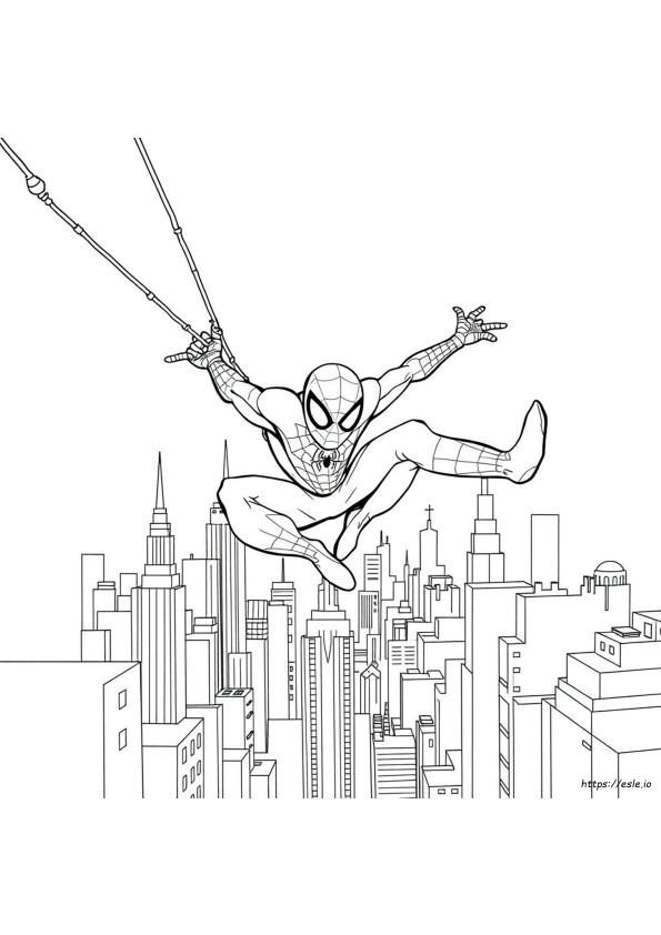 Kolorowanki Spider-Verse