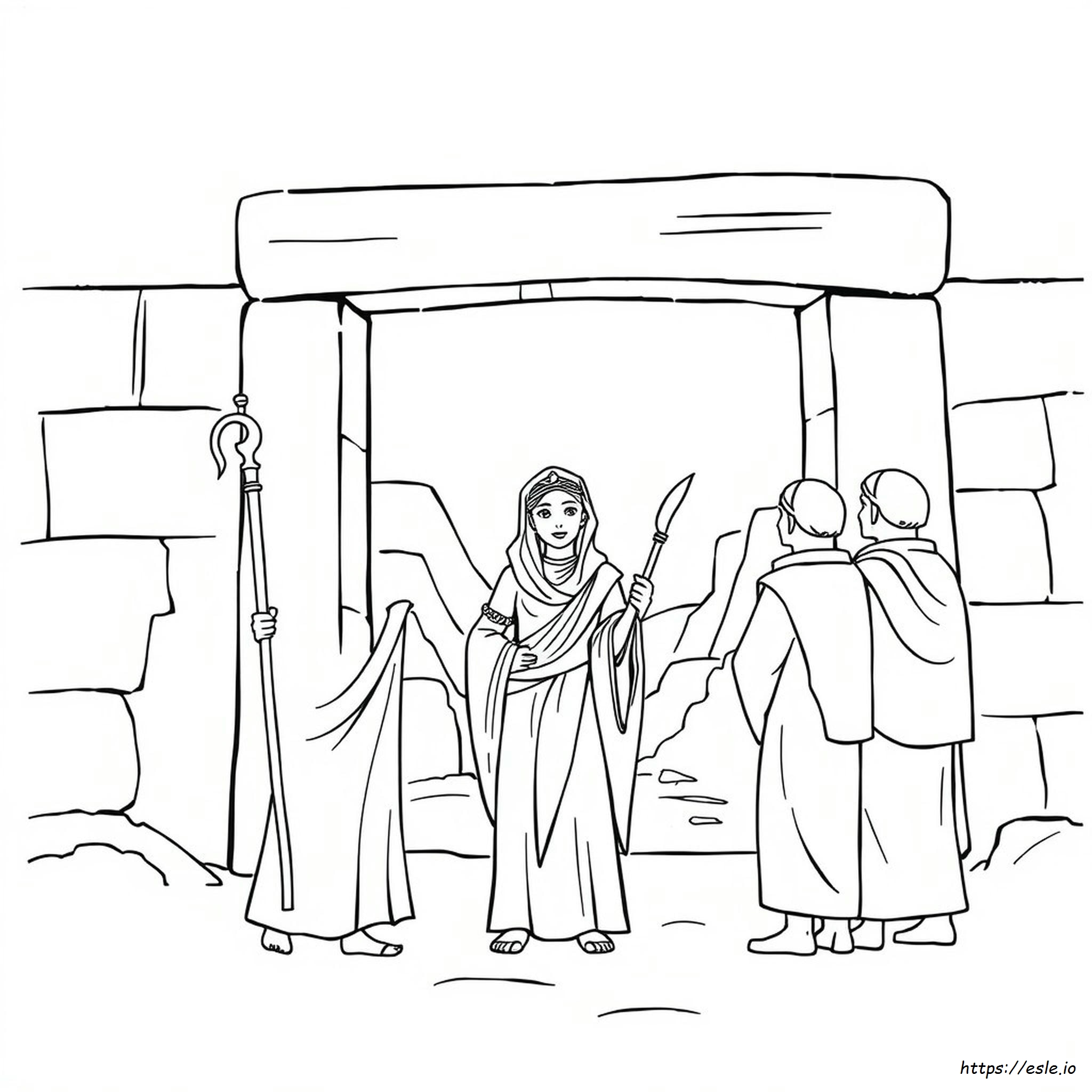 Rahab Da Colorare