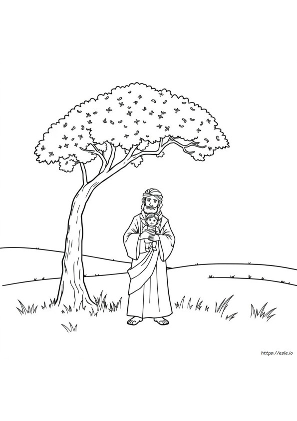 Coloriages Abraham Et Isaac À Imprimer Gratuit