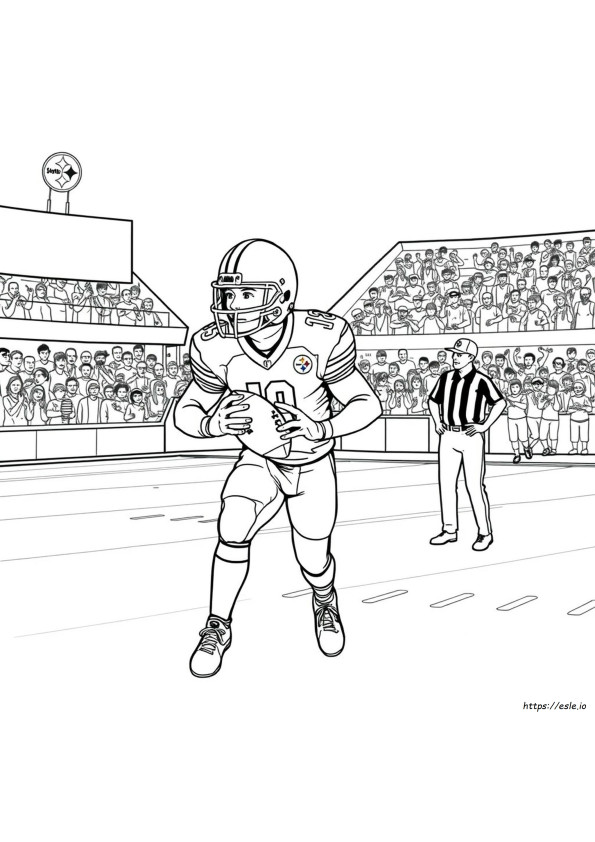 Coloriages Des Steelers De Pittsburgh