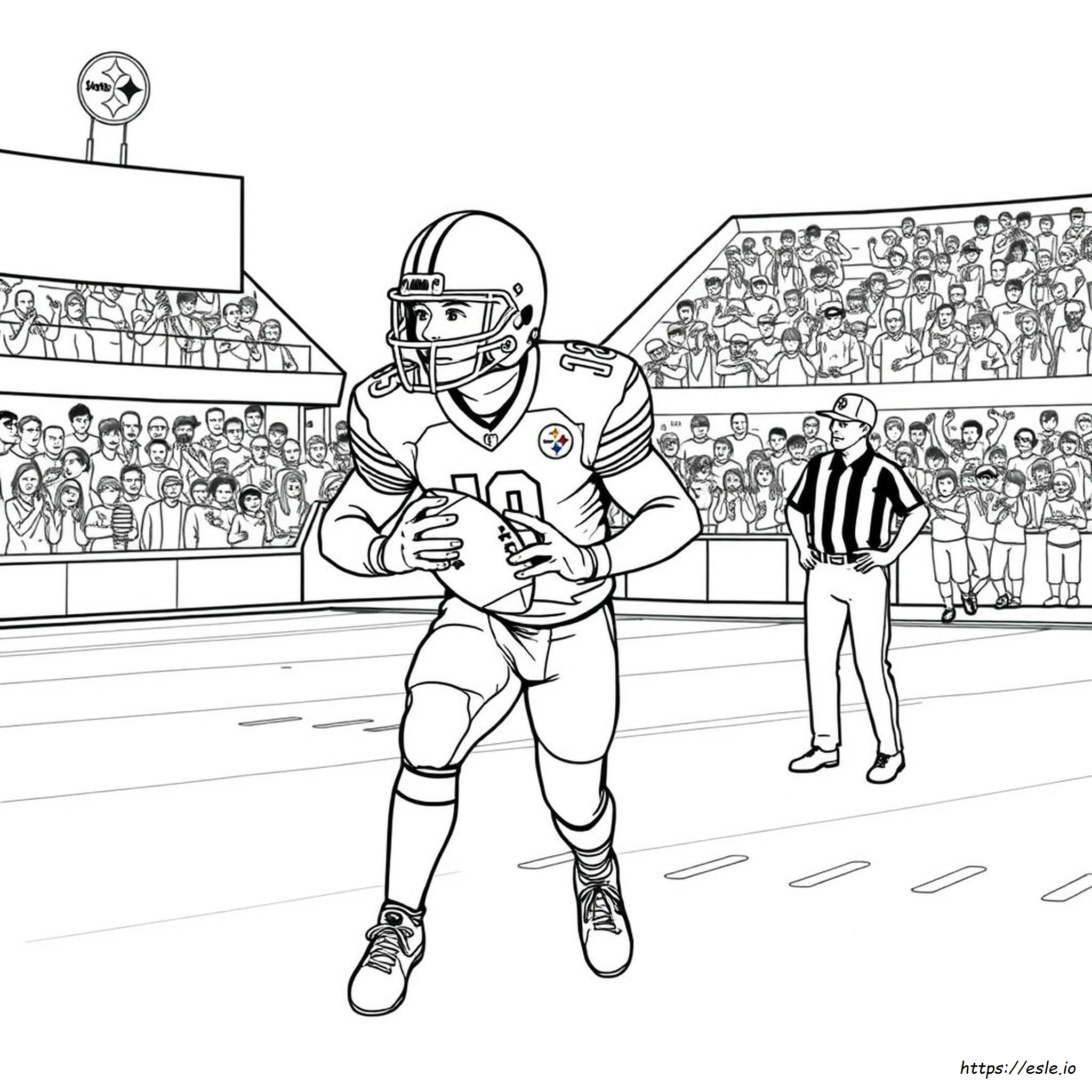 Páginas Para Colorear De Los Pittsburgh Steelers