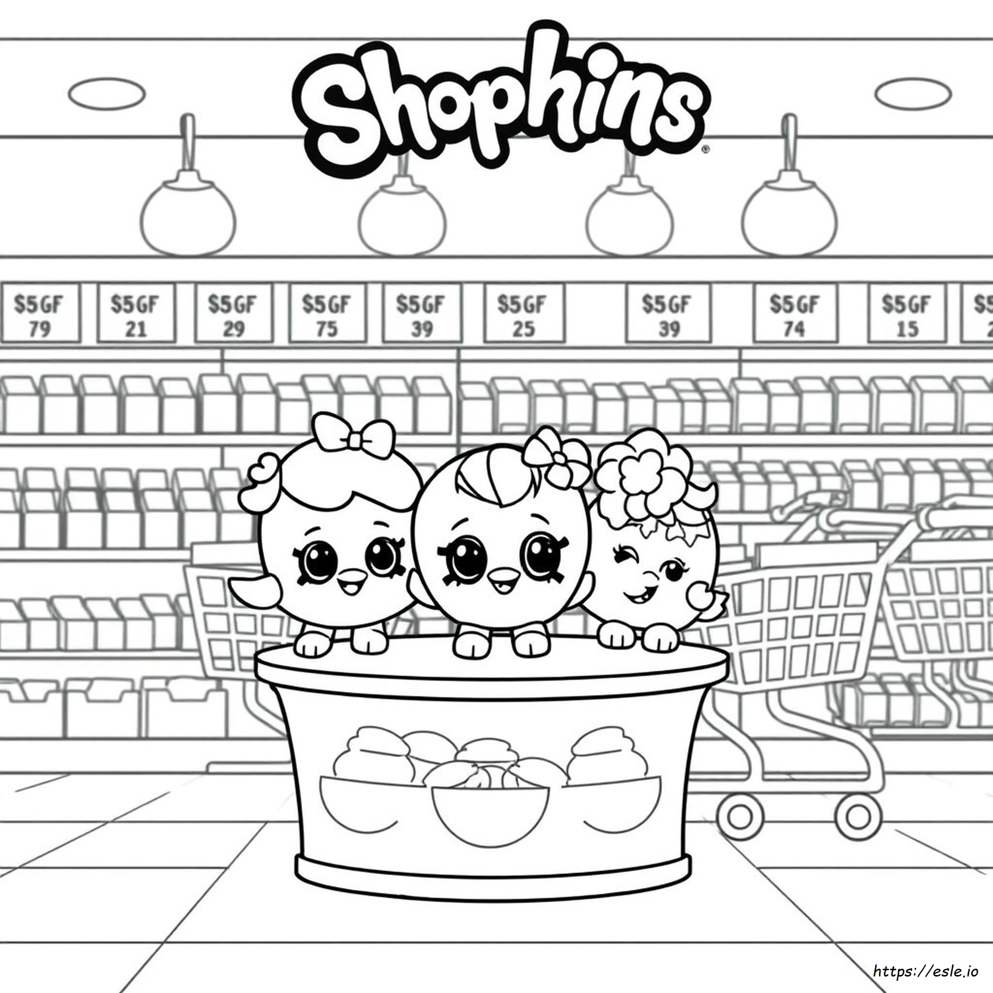 Images Of Shopkins Coloring Pages
