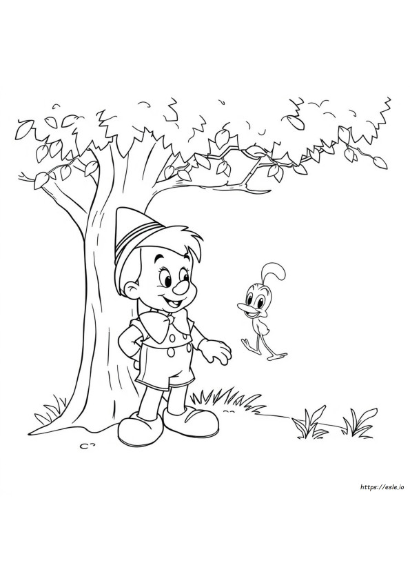 Pinokio Coloring Pages