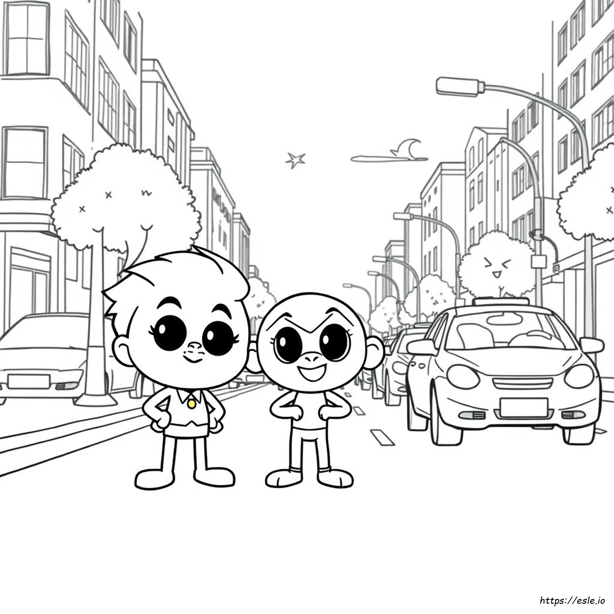 Gumball Cartoon Coloring Pages