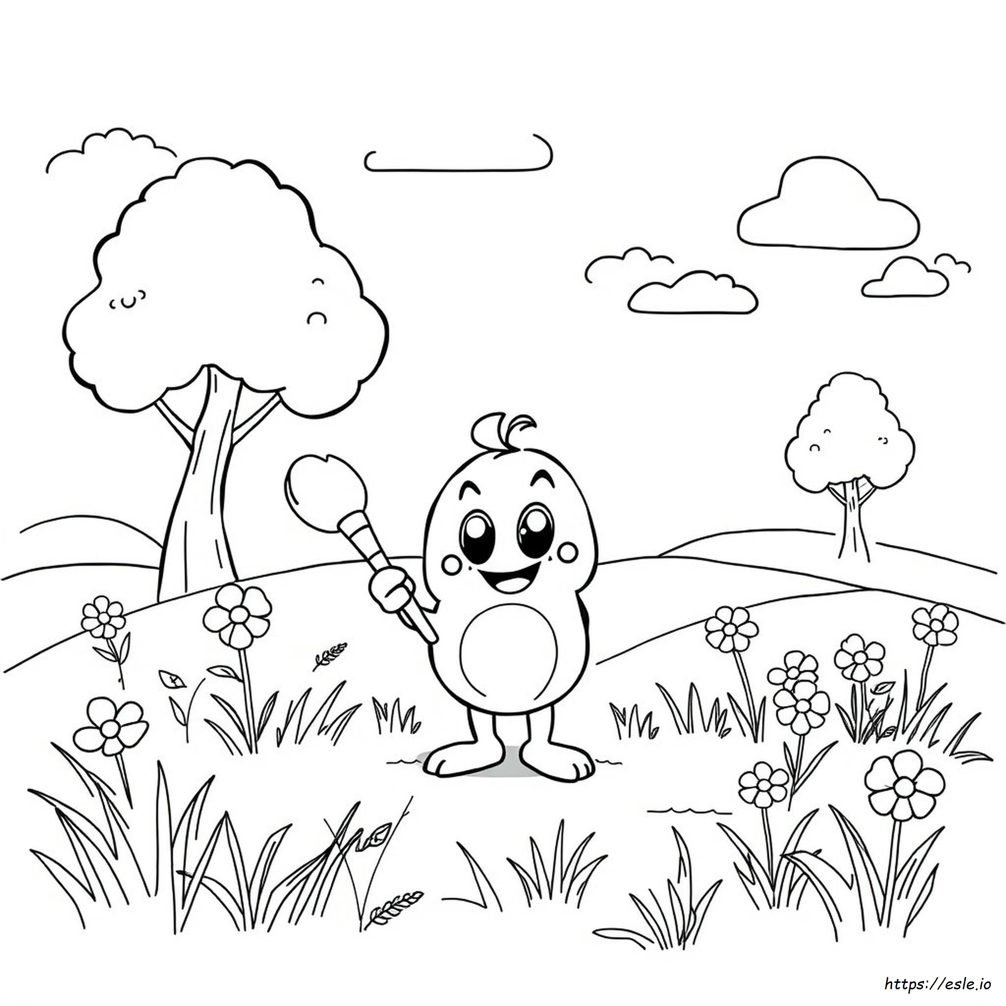 Kerby Ausmalbilder
