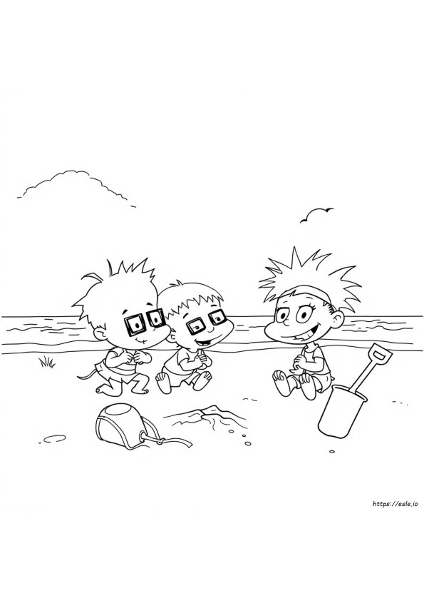 Kolorowanka "Rugrats"