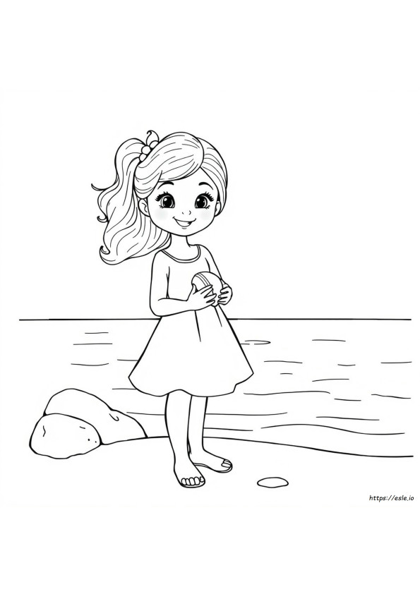 Pretty Girl Coloring Pages People