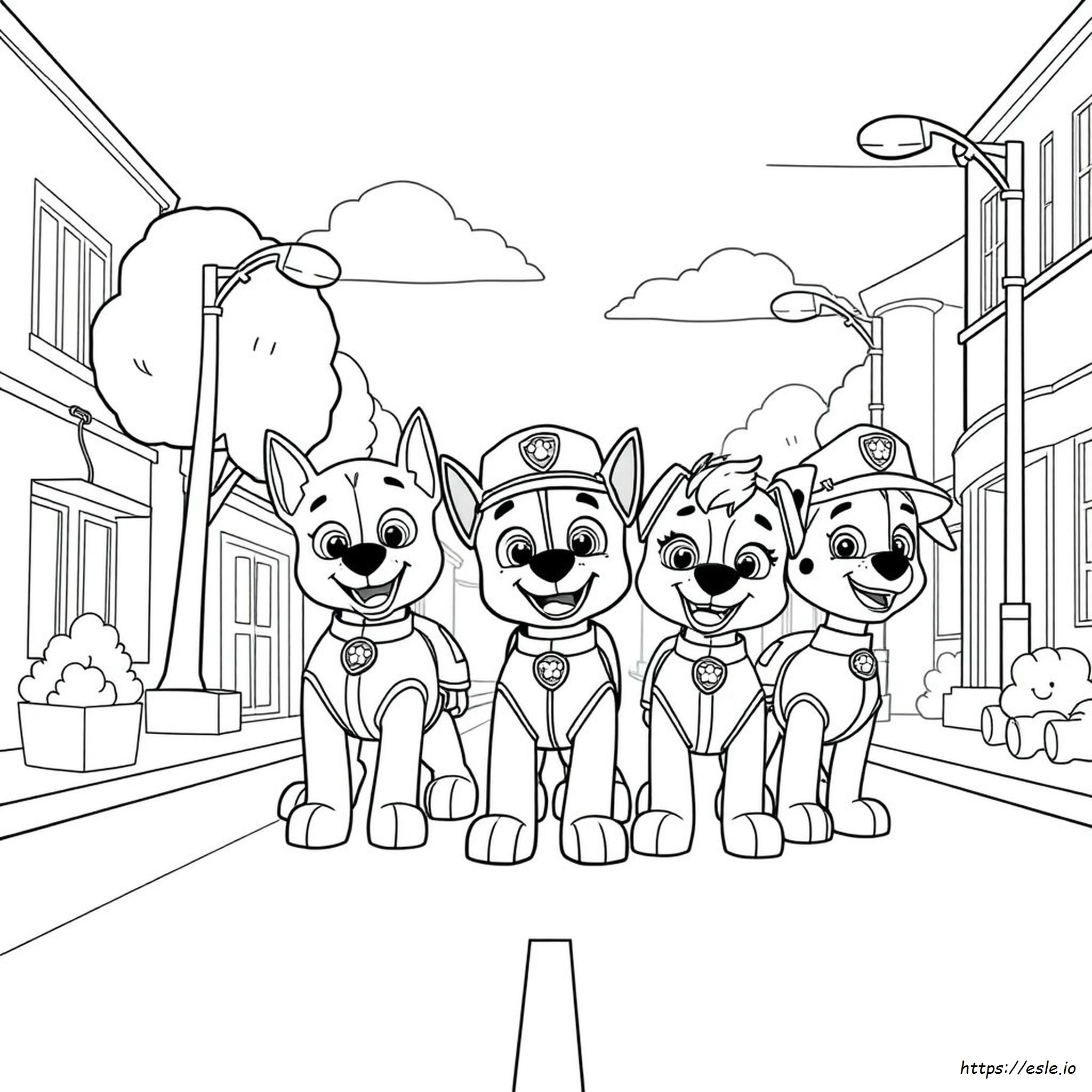 Paw Patrol Printbare Kleurplaten Pdf kleurplaat