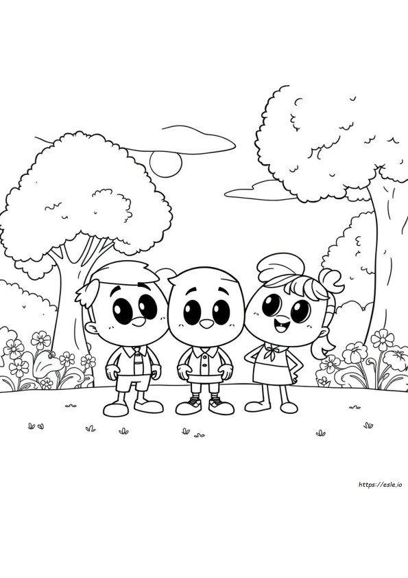 Die Erstaunliche Welt Von Gumball Malbuch
