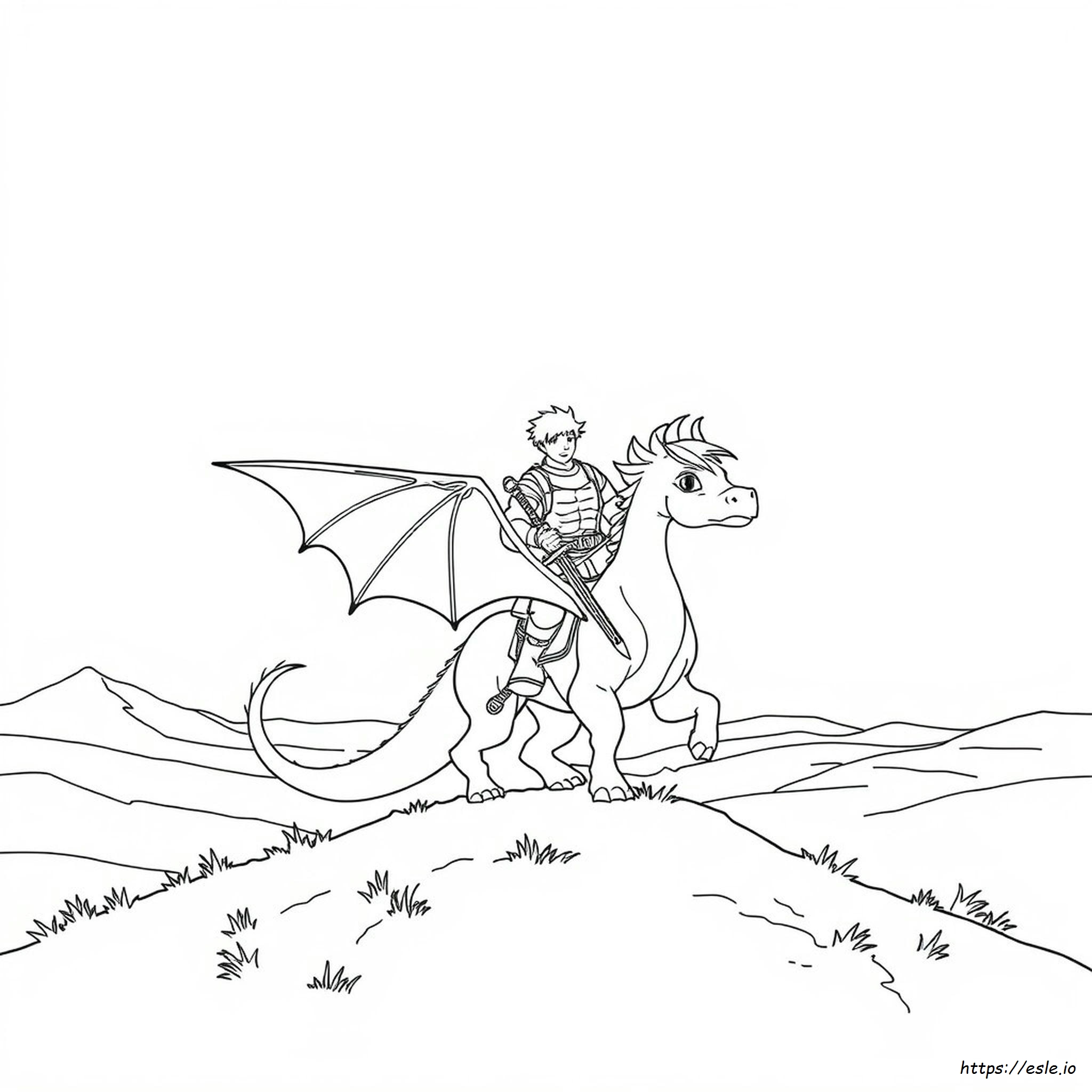 Eragon Kleurboek Pagina's kleurplaat