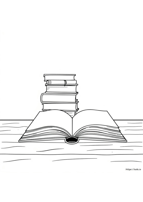 Gambar Mewarnai Buku