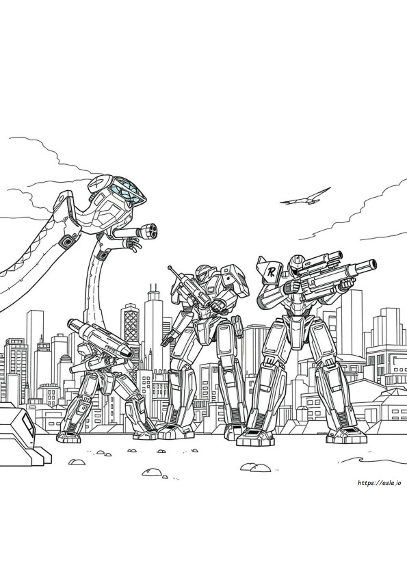 Striker Eureka Pacific Rim: Immagini E Disegni Da Colorare