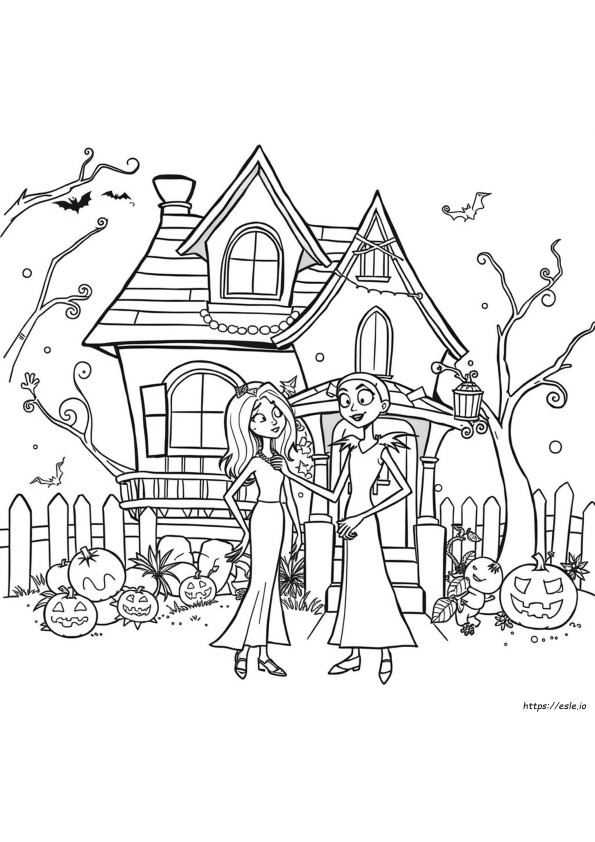 Jack E Sally - Disegni Da Colorare E Stampare