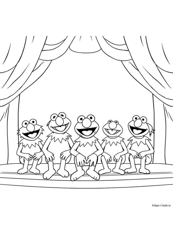 Kolorwanki Muppety