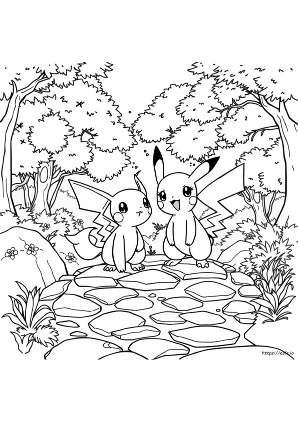 Kolorowanki Pokemon Czarno-Białe