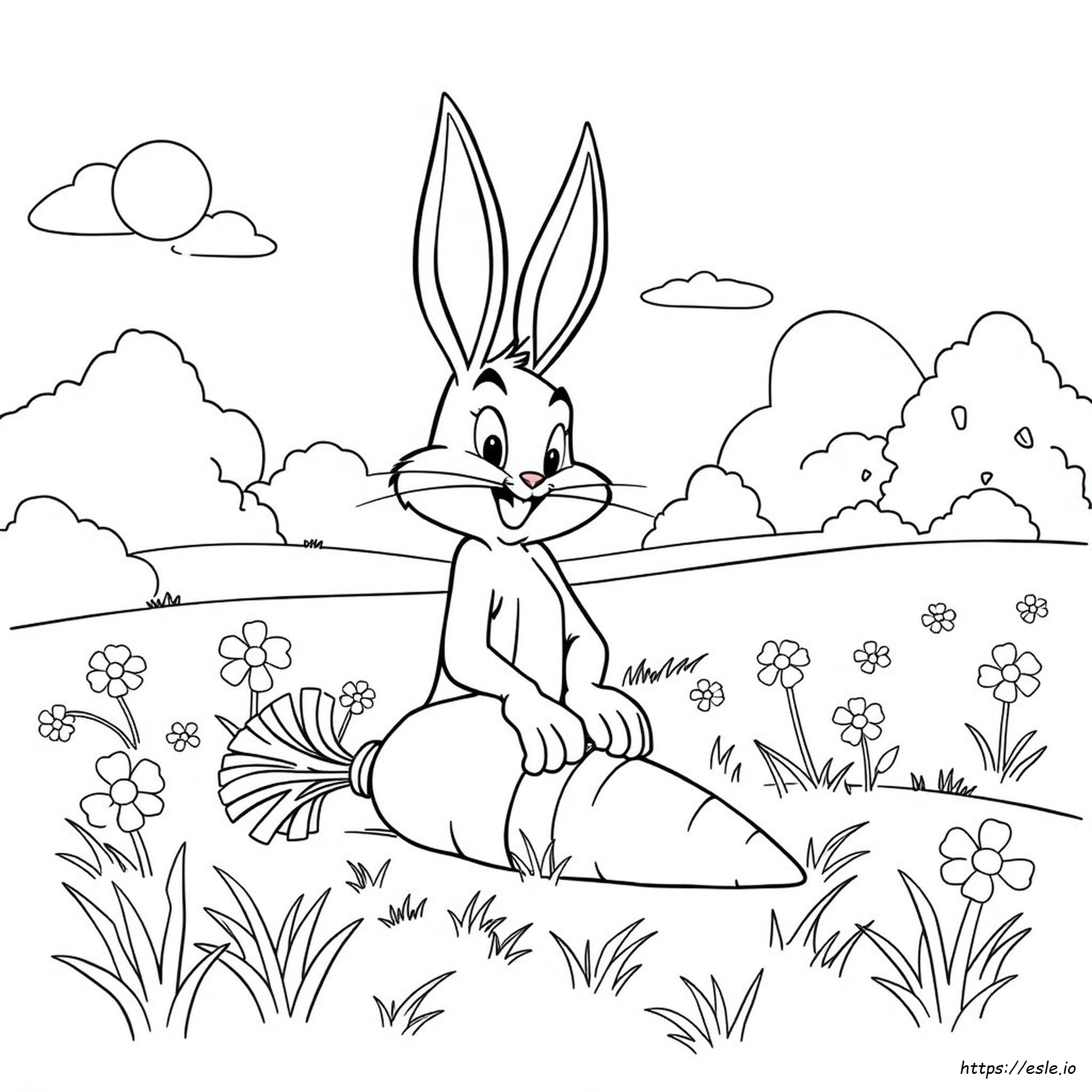Free Printable Bugs Bunny Coloring Pages