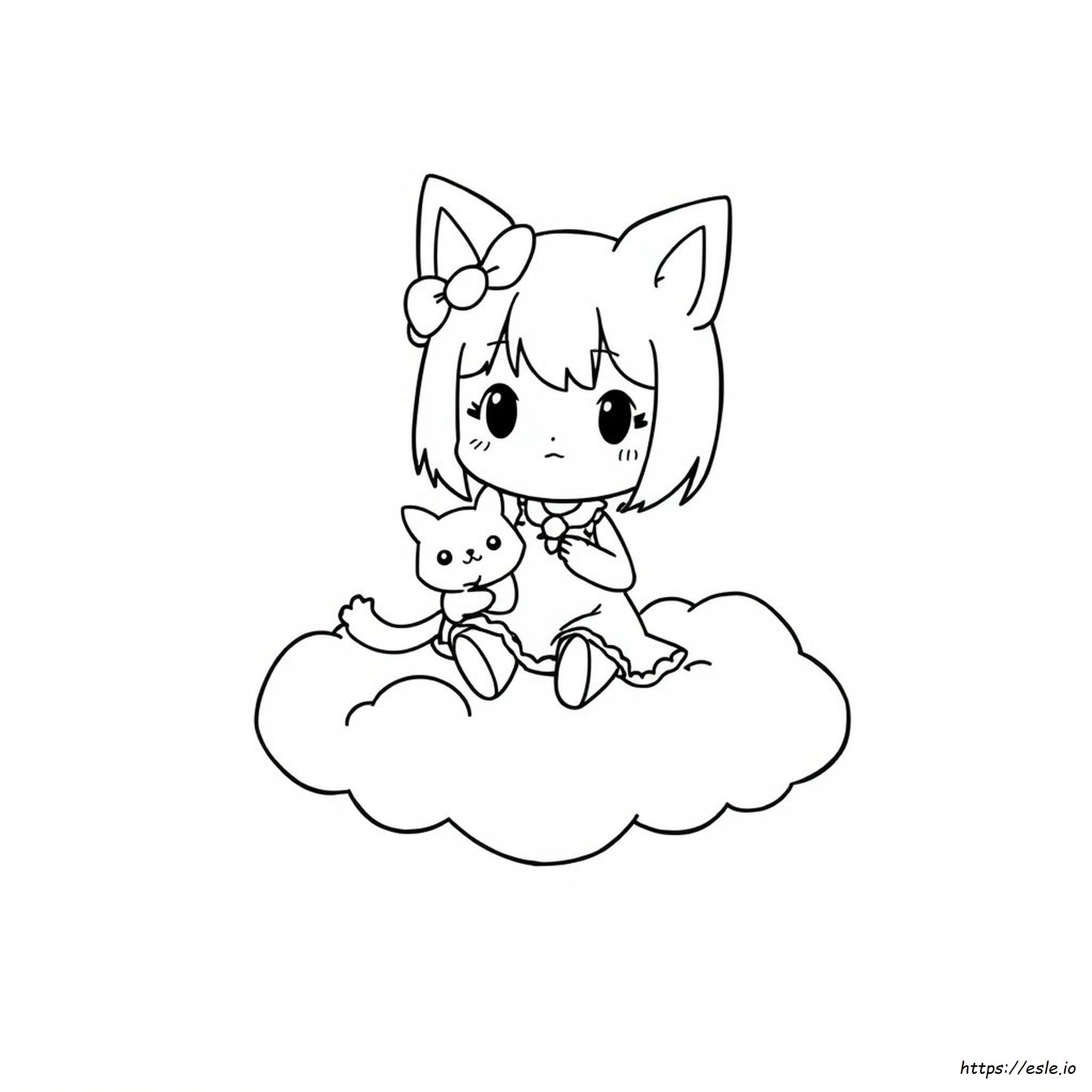 Sanrio Characters Coloring Pages Kuromi