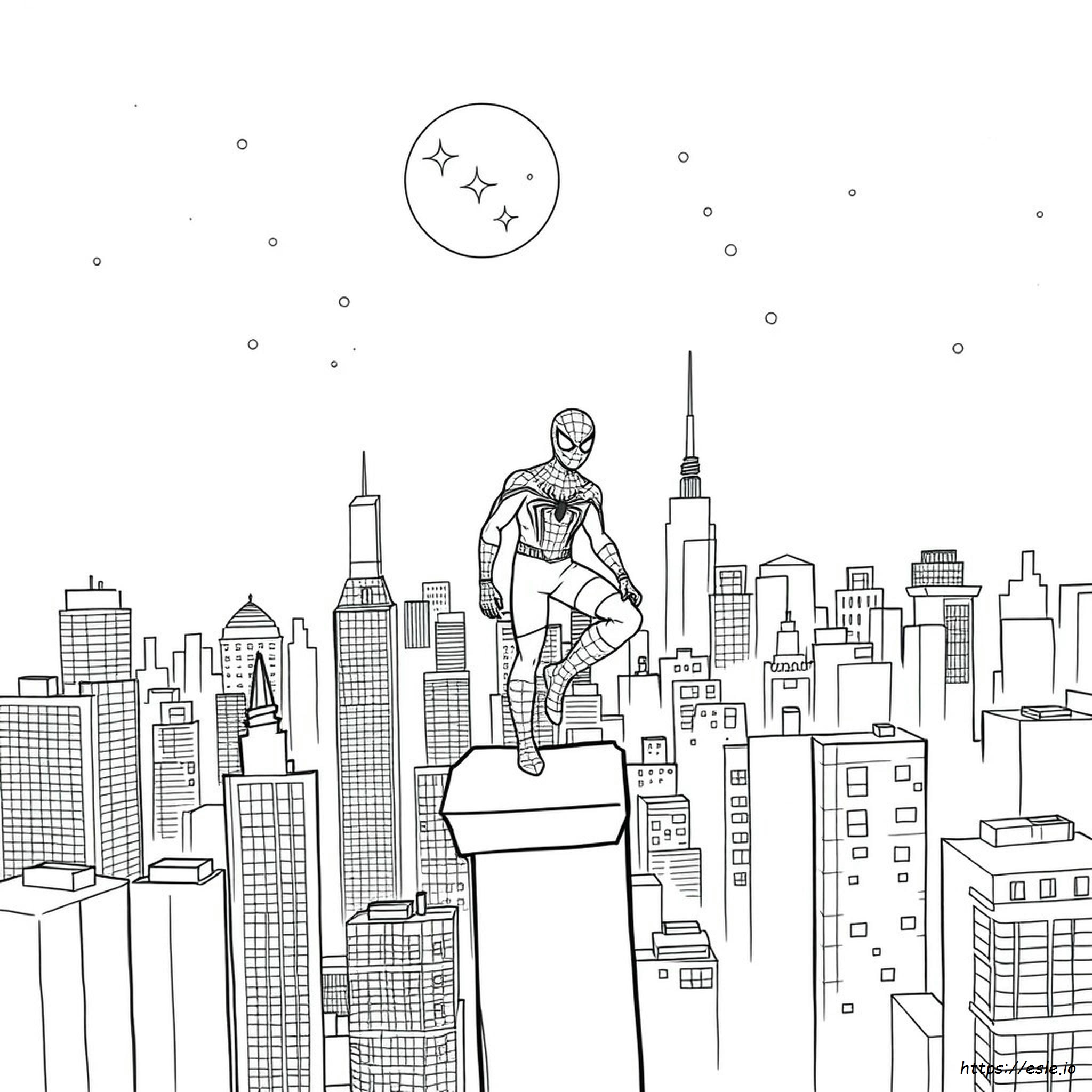The Spectacular Spider Man Coloring Pages