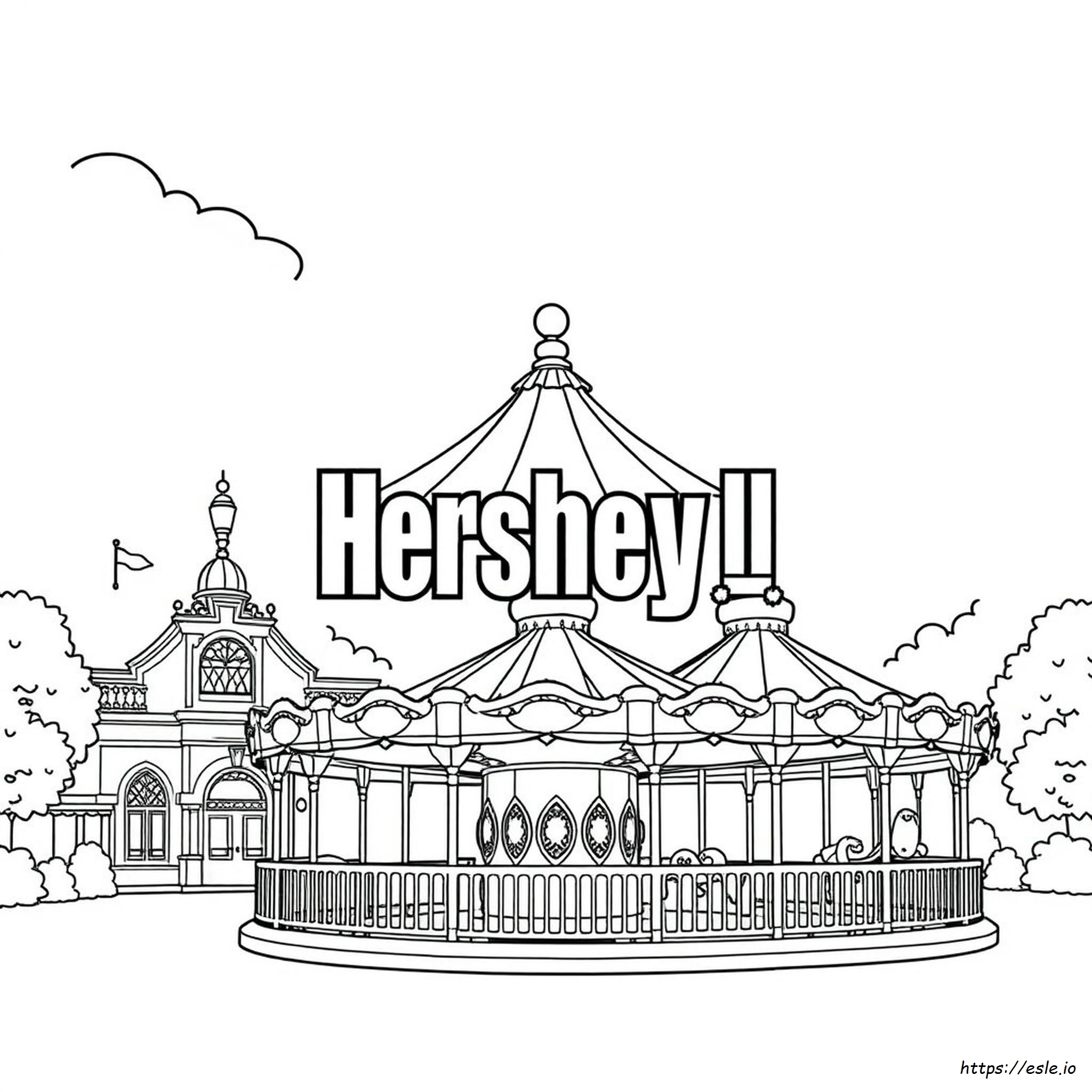 Hershey Chocolate Coloring Pages