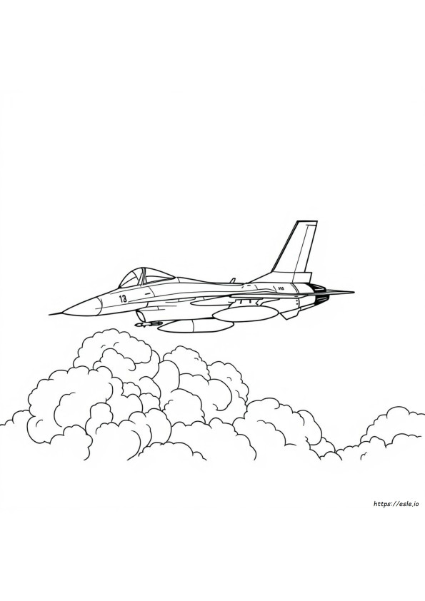 Coloriages F16