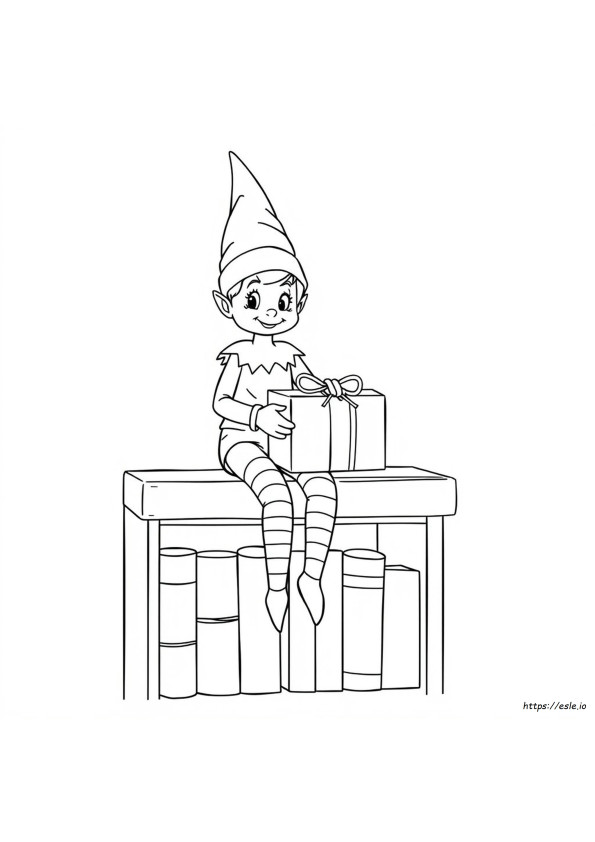 Elf On The Shelf Kleurplaten Gratis Printbaar