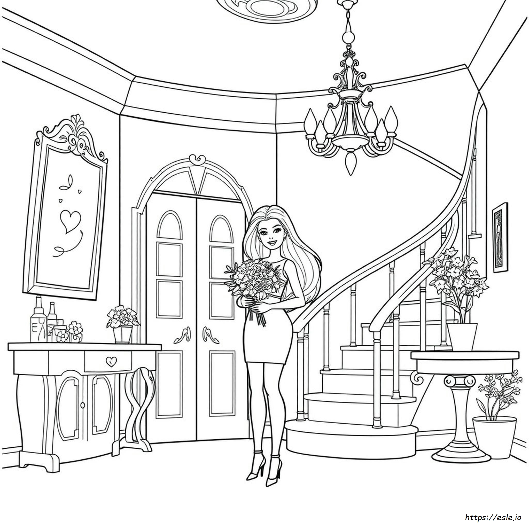 Barbie In The Dreamhouse Coloring Pages