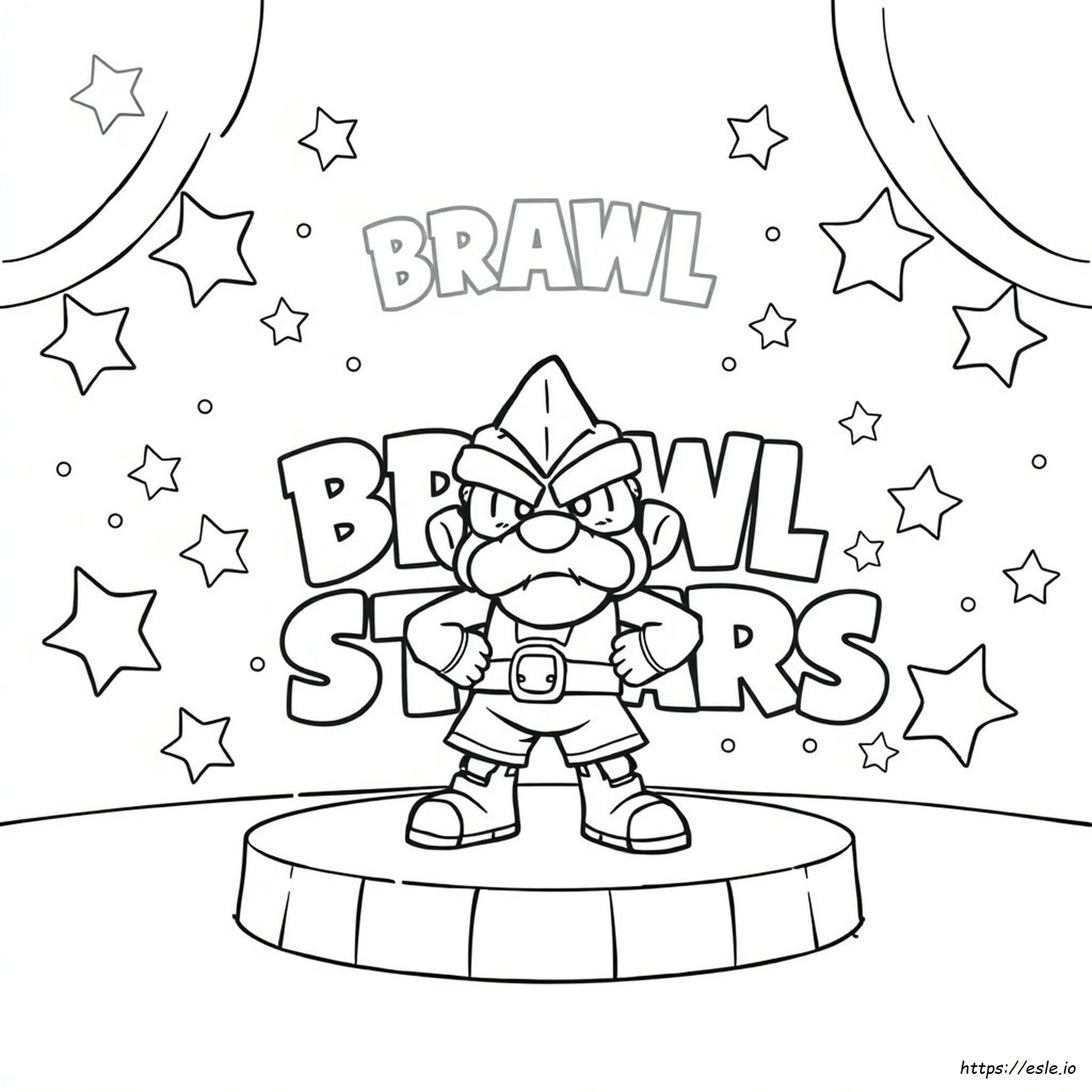 Brawl Stars Kleurplaten Dynamike kleurplaat