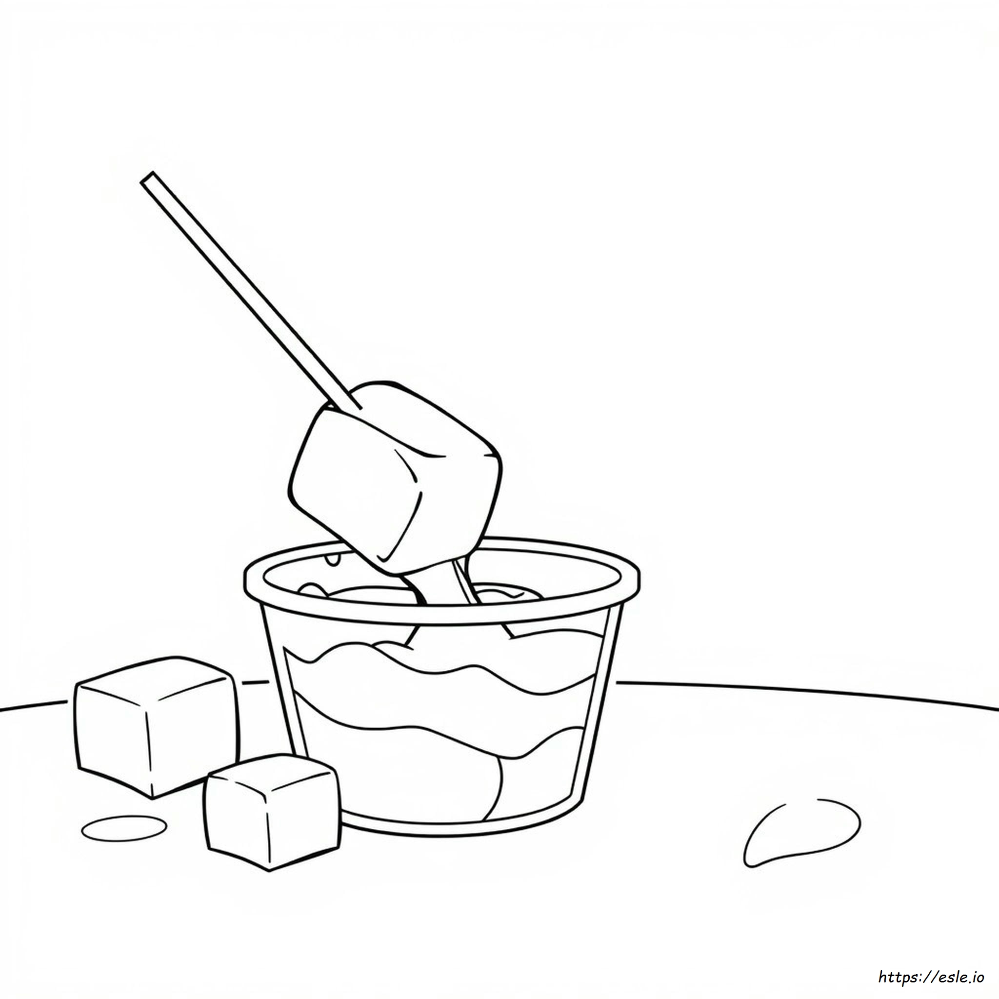 Kun Je Marshmallows Verven Met Voedingskleurstof kleurplaat