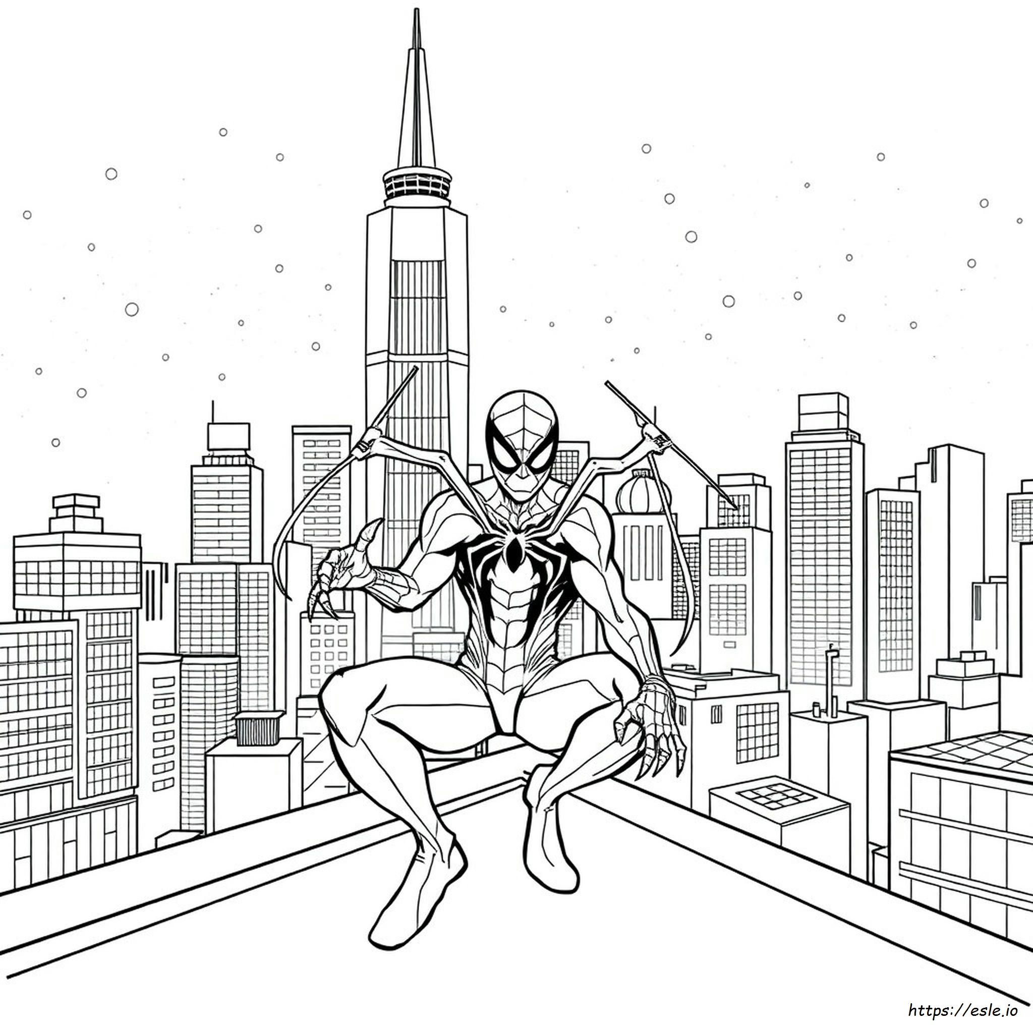 Spider Carnage Coloring Pages